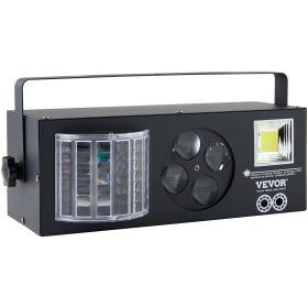 VEVOR Stage Lights, 4 in 1 RGB Party Lights, LED Pattern Strobe Light